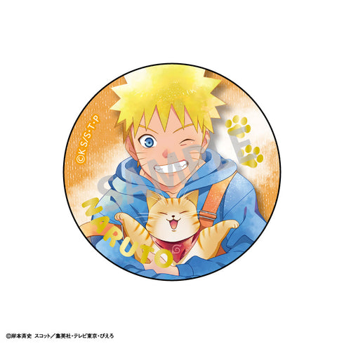 『NARUTO-ナルト‐疾風伝』トレーディング箔押し缶バッジ/少年期×アニマル/カミアニTOUCH【BOX】